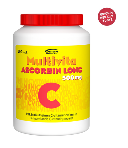 Multivita Ascorbin Long 500 mg *