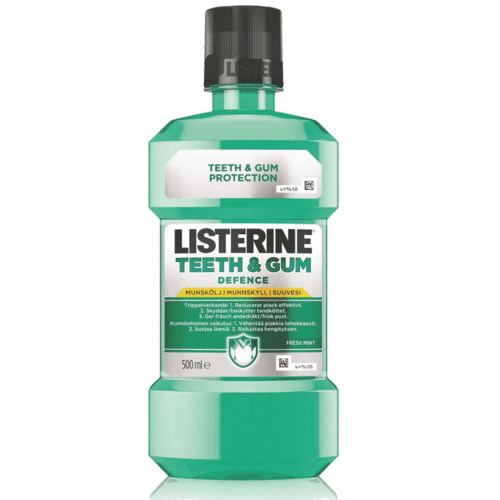 Listerine Teeth & Gum Defence suuvesi 500ml