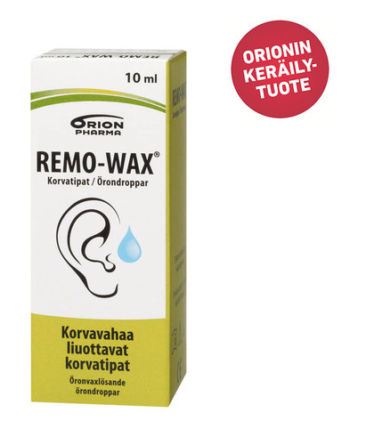 Remo-Wax korvatipat 10 ml *