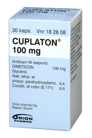 CUPLATON 100 mg 30 tai 100 kapselia