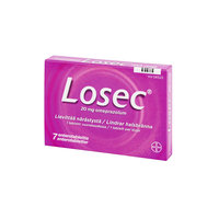 LOSEC 20 mg 7 tai 14 enterotablettia
