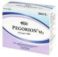 PEGORION ummetuslääke 20x12 g annospussia