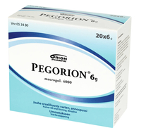 PEGORION ummetuslääke 6 g 20 annospussia