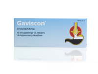 GAVISCON närästyslääke 20 tai 120 purutablettia