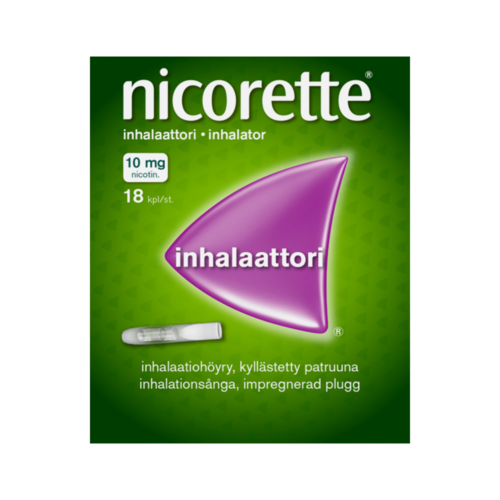 NICORETTE INHALAATTORI 18 tai 42 inhalaatiokapselia