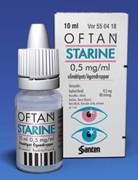 OFTAN STARINE 0,5 mg/ml 10 ml
