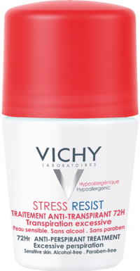 Vichy antiperspirantti 72h roll-on liikahikoiluun 50 ml