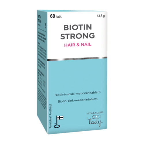 Biotin Strong Hair & Nail 60 tabl. + 30 tabl.