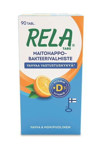 Rela Tabs + D3-vitamiini
