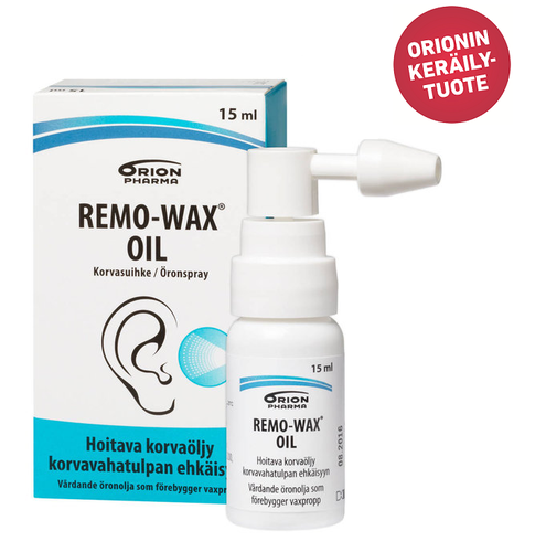 Remo-Wax Oil korvasuihke 15 ml *