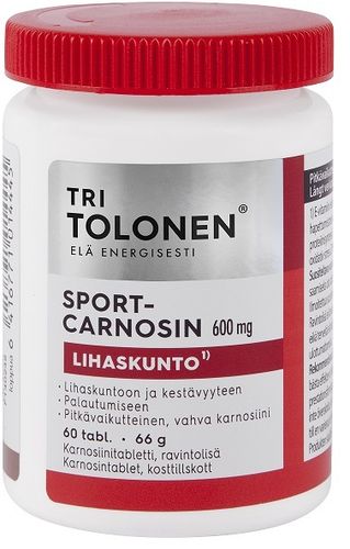 Tri Tolonen Sport-Carnosin 600 mg 60 tabl.
