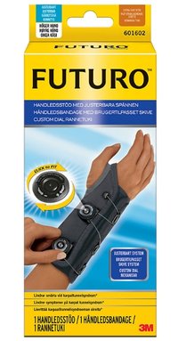 Futuro Custom Dial Rannetuki kompressiolla vasempaan käteen