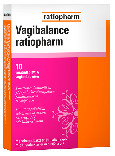 Vagibalance ratiopharm 10 emätintablettia