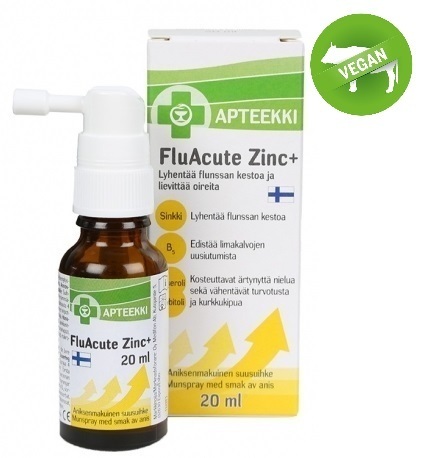 Apteekki FluAcute Zinc+ 20 ml