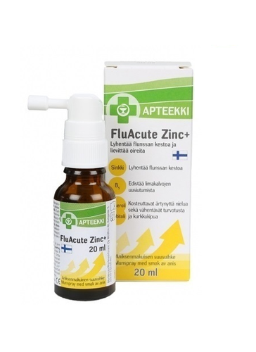 Apteekki FluAcute Zinc+ Anis 20 ml