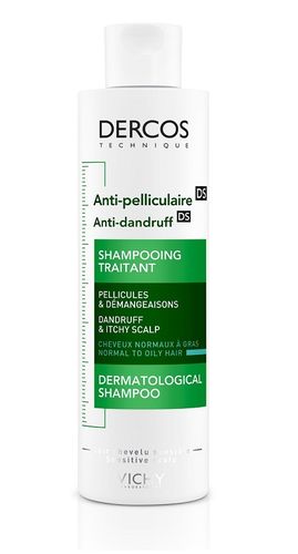 Vichy Dercos Anti-Dandruff shampoo normaaleille ja rasvoittuville hiuksille 200ml