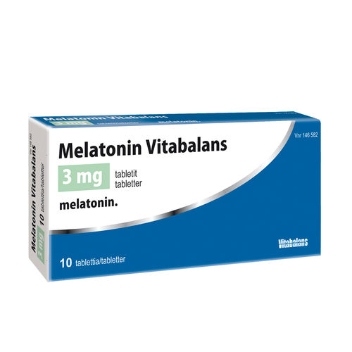 MELATONIN VITABALANS 3 mg 10 tablettia