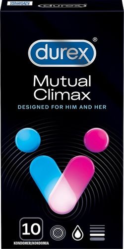 Durex Mutual Climax -kondomi 10 kpl