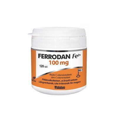 Ferrodan Rauta 100 mg