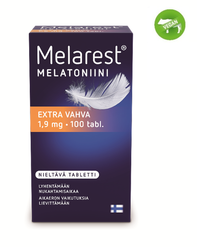 Melarest Extra Vahva 1,9 mg 100 tabl.