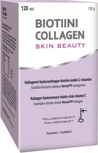 Biotiini Collagen Skin Beauty 120 tabl.