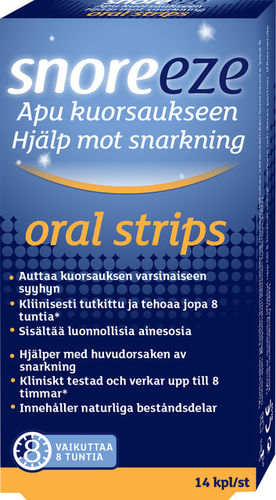 Snoreeze Oral strips 14 kpl