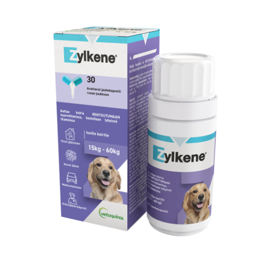 Zylkene 15-60 kg (entinen 450 mg) 30 kaps.