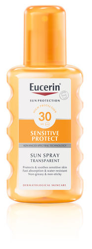 Eucerin Sun Spray Transparent SPF30, 200 ml