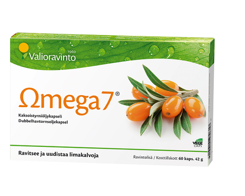 Omega7-kaksoistyrniöljykapseli