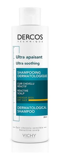 Vichy Dercos Ultra Soothing Shampoo Dry 200 ml