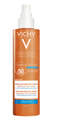 Vichy Capital Soleil Anti-Dehydration aurinkosuojasuihke SPF30, 200 ml