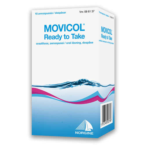 MOVICOL Ready to Take annospussi 10 x 25 ml