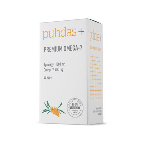 Puhdas+ Premium Omega-7 60 kaps.