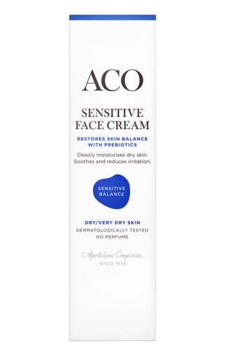 ACO Sensitive Face Cream 50 ml (Uusi koostumus)