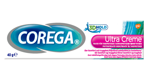 Corega Ultra Creme kiinnitysvoide 40 g