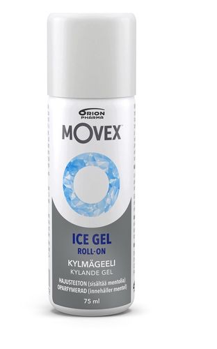 Movex Ice Roll-on kylmägeeli 75 ml