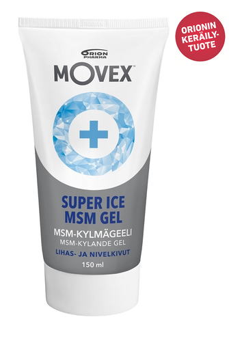 Movex Super Ice MSM Kylmägeeli 150 ml *