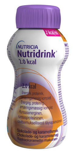 Nutridrink 2.0 kcal, useita makuja