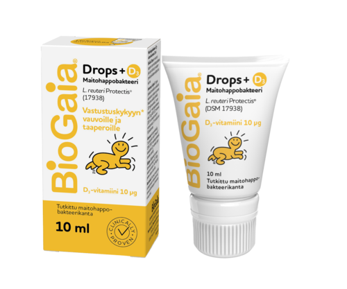 BioGaia Drops+D3 10 ml