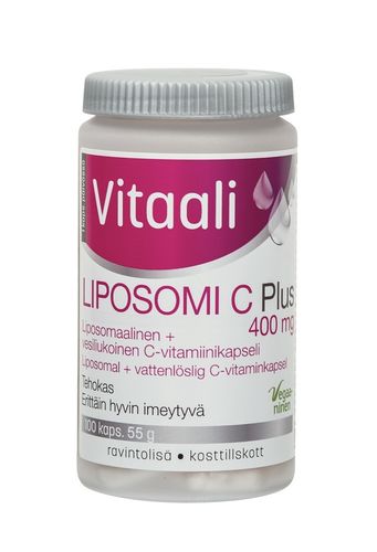 Vitaali Liposomi C Plus 400 mg 100 kaps.