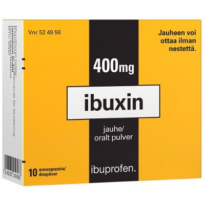 IBUXIN 400 mg jauhe 10 kpl