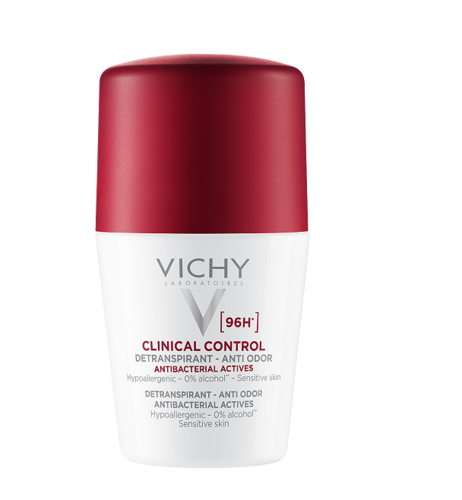 Vichy Clinical Control 96h Antiperspirantti Roll-on naisille 50 ml
