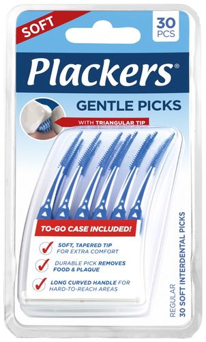 Plackers Gentle Picks Soft 30 kpl