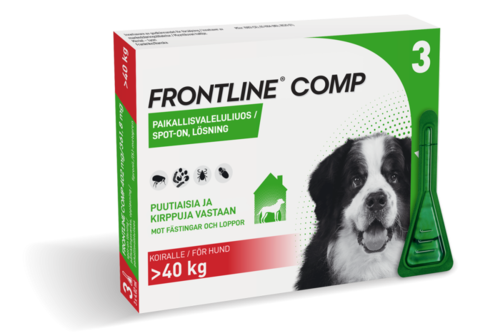 Frontline Comp paikallisvaleluliuos 402 mg / 361.8 mg 3 x 4.02 ml