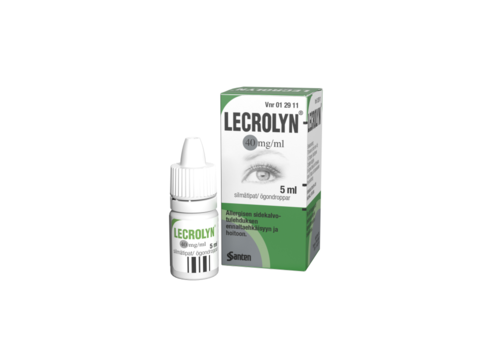 LECROLYN silmätipat, liuos 40 mg/ml 5 ml