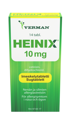 HEINIX imeskelytabletti 10 mg 28 fol